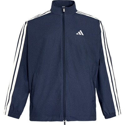 Adidas/阿迪达斯正品2026春季款男士立领经典印花休闲外套KR2547