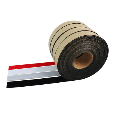 黑色强粘力自粘绒布条防划痕异响