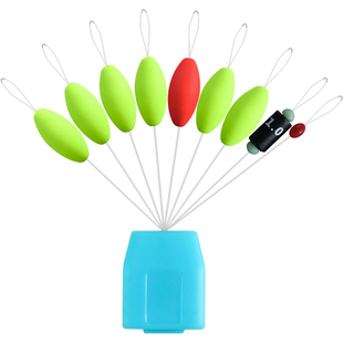 小隐于野七星漂线组配件传统钓鲫鱼专用谷麦逗钓高灵敏浮漂圆柱形