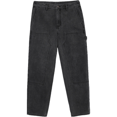 [分隔拼接]907杰克琼斯男装秋冬休闲伐木裤宽松牛仔裤男士长裤子