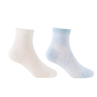 歌瑞家宝宝袜子夏薄款棉袜婴儿网眼袜透气松口无骨袜儿童袜乐友