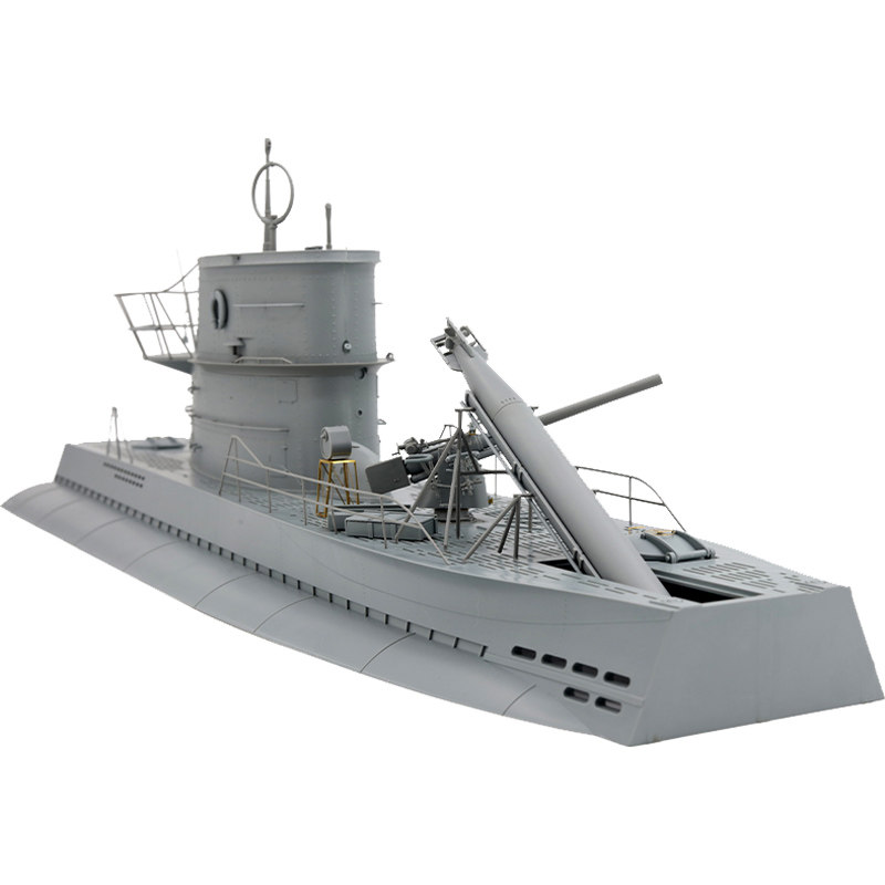 恒辉模型 边境 BS-001 1/35 U型潜艇7C 水面甲板舰桥 拼装模型