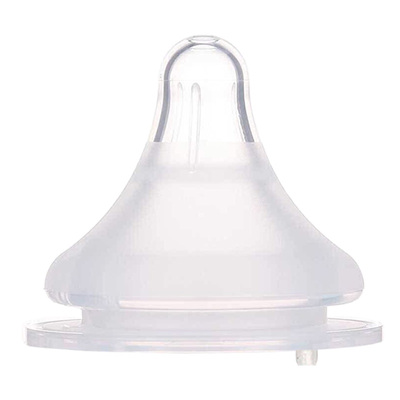 防胀气防呛奶奶嘴硅胶柔软仿母乳