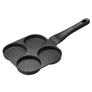 苏泊尔煎锅四合一早餐锅家用煎蛋神器四孔平底不粘锅小鸡蛋汉堡机