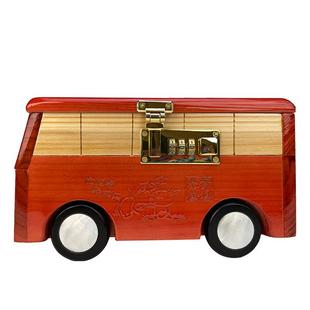 网红密码儿童存钱罐男孩生日礼物汽车储蓄罐可存取只进不出储钱罐