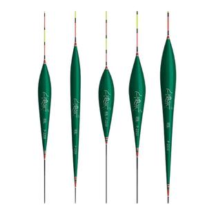 入海流醒目加粗尾纳米鱼漂红绿强光尾鲫鱼高灵敏正品浮漂阴天野钓