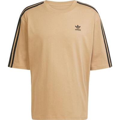 Adidas/阿迪达斯官方正品三叶草男士宽松针织透气休闲短袖JY1397