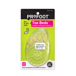 美国ProFoot透明凝胶前掌垫 防痛鞋垫高跟鞋垫女半码垫半垫前脚掌