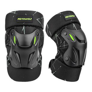 摩多狼春夏摩托车护膝摩旅骑行防风防寒膝盖护腿机车防摔保暖护具