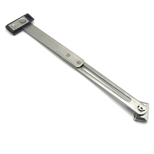 断桥铝平开门窗撑杆自动阻尼限位撑免打孔安装定位器撑不锈钢风撑