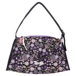 Tagi.边边提花大容量通勤可调节百搭设计感单肩包斜挎包