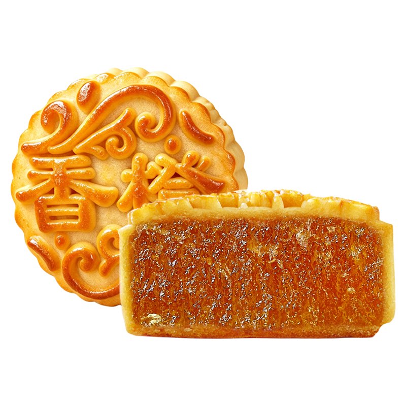 陶老大京式香橙果肉水果月饼清真