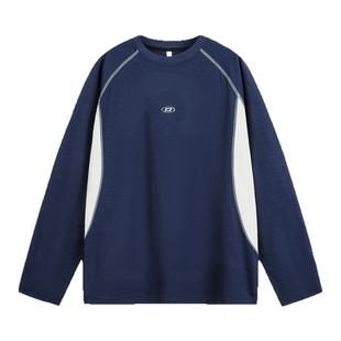 VIISHOW山系速干吸湿T恤秋季长袖防晒运动户外休闲百搭上衣男女款