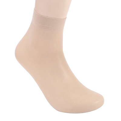 浪莎女士丝袜短款包芯丝春秋季耐穿耐磨天鹅绒中筒袜防滑防勾丝