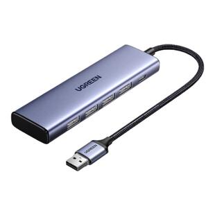 绿联USB3.2扩展器电脑usb拓展坞多口笔记本外接USB3.2分线器Gen2转接头10G高速延长USB3.2转换器