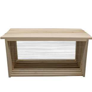 半成品巢框杉木带铜眼组装好养蜂具工具中蜂巢础标准蜜蜂箱专用框