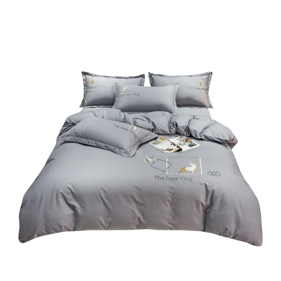 全棉纯棉磨毛四件套被套可定制