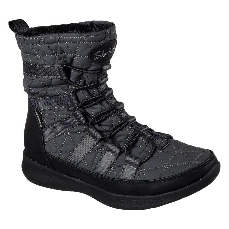 Skechers斯凯奇防水布面雪地靴