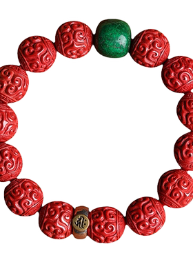 晶战纯银生肖本命佛手链