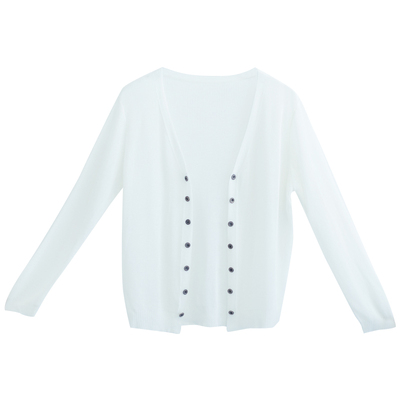 忆旧冰麻防晒薄款空调上衣针织衫