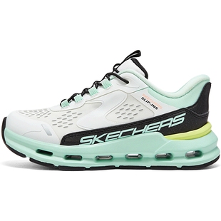 Skechers斯凯奇儿童天际闪穿鞋春秋女童轻便运动鞋大童一脚蹬跑鞋