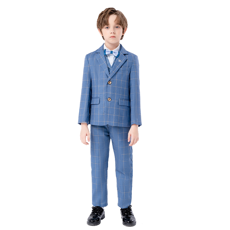 儿童礼服钢琴主持人西服套装