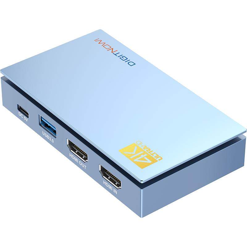 广积电4k采集卡USB3.0直播专用