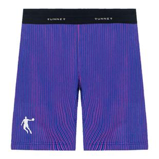 乔丹马拉松短裤男2024夏季新款透气半弹专业跑步压缩裤健身紧身裤