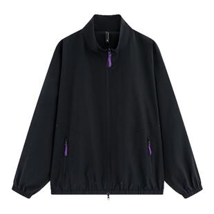 流石男装户外风立领夹克2026年春季男生百搭防风个性运动迷彩夹克