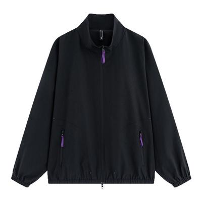 流石男装户外风百搭防风立领夹克