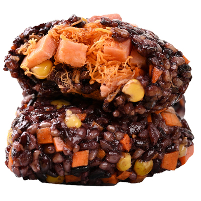 【今日热销】肉松火腿糙米饭团