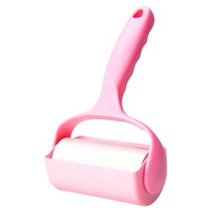 粘毛器可撕式粘尘纸滚筒粘毛器神器衣服黏沾毛器滚刷粘毛纸替换纸