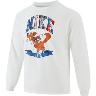NIKE耐克大童K NSW LS NSA GCEL运动休闲长袖T恤II0470-100