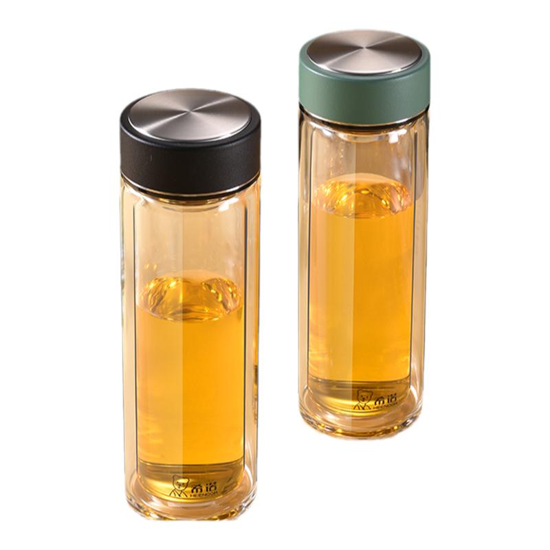 便携手工双层玻璃杯HEENOOR/希诺