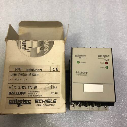 议价BALLUFF SCHIELE 安全继电器PMT r适用