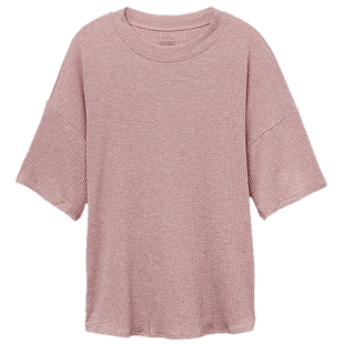 Intimissimi意舒漫女士圆领舒适柔软莫代尔家居短袖睡衣CMD931