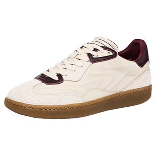 ASH女鞋2025秋季新款SHAKE真皮德训鞋女厚底百搭舒适系带休闲鞋潮