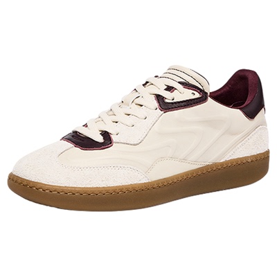 ASH女鞋2025秋季新款SHAKE真皮德训鞋女厚底百搭舒适系带休闲鞋潮