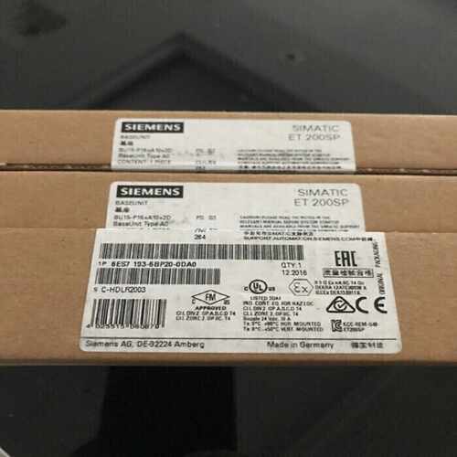 议价6ES7193-6BP20-0DA0 西门子ET200 SP基座单元 6ES7193-6BP20-