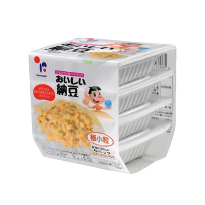日本山大纳豆自带调味酱冷藏发货