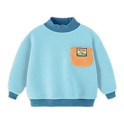 男童卫衣冬季加绒保暖