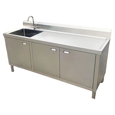 304不锈钢操作台水果厨房橱柜