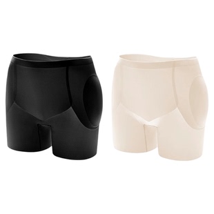 3D蜜桃臀丰臀丰胯提臀裤无痕增胯宽内裤女翘臀垫安全裤冰丝打底裤