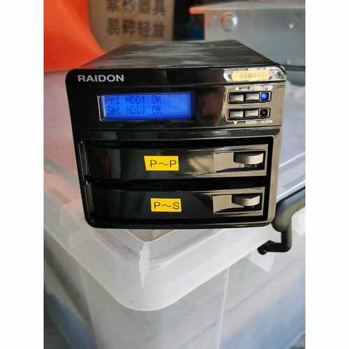 【议价】工业级RAIDON2GR3630S3内置RAID1