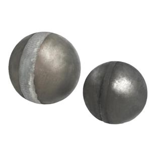 空心铁球20/30/50/60/80/100/200/400mm焊接铁艺圆球栏杆装饰配件