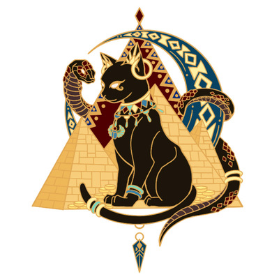 月色星象金属珐琅徽章胸针贝斯特