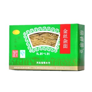 衡水饶阳仇记金丝杂面绿豆杂粮粗粮手工面火锅面特产盒装挂面细条