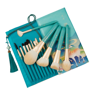 花漾云海谣化妆刷套装礼盒中国风国潮套刷细光锋羊毛古风刷子套刷