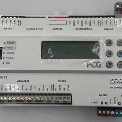 Johnson Controls FX-PCG2621-0 Facility Explorer FX Programma