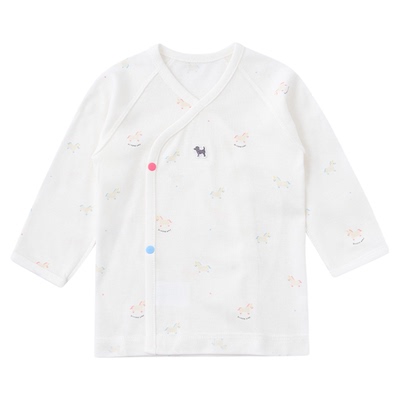 婴儿连体衣新生儿裹衣纯棉家居服